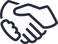 Icon of handshake