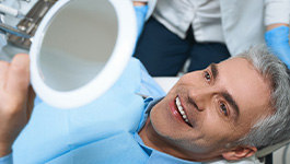 A man who got dental veneers in Wakefield