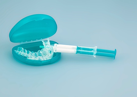 A take home teeth whitening kit